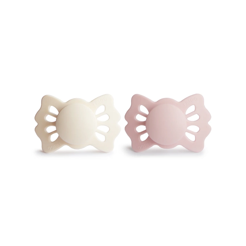 Set me 2 çuço silikoni Cream/Blush FRIGG