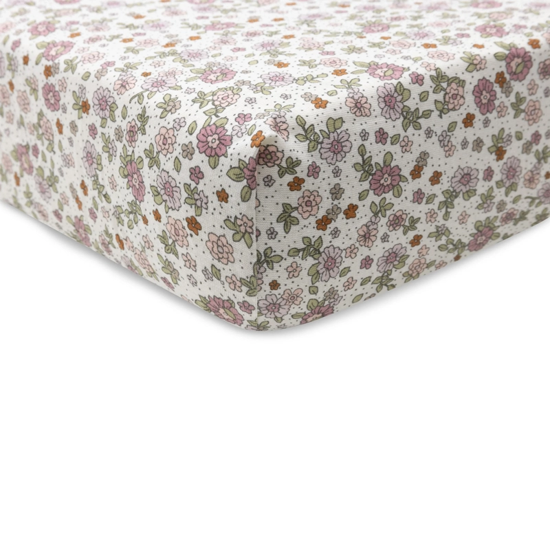 Çarçaf me llastik Retro Flower Jollein - Figura 2
