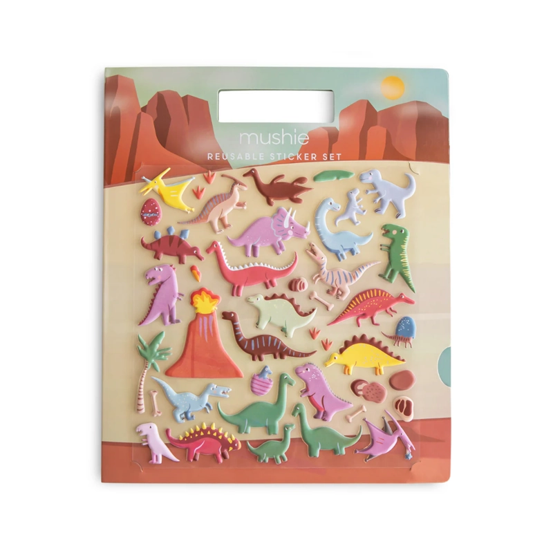 Stickera të ripërdorshme Mushie - Figura 2