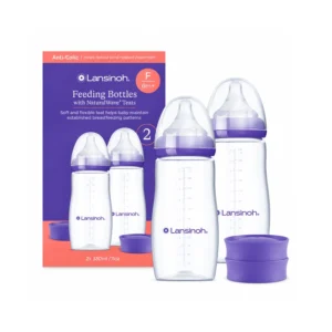 Set me dy biberona plastik antikolik 330ml Lansinoh
