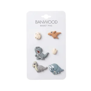 Aksesorë dekorativë me dinosaurë për kosh Banwood