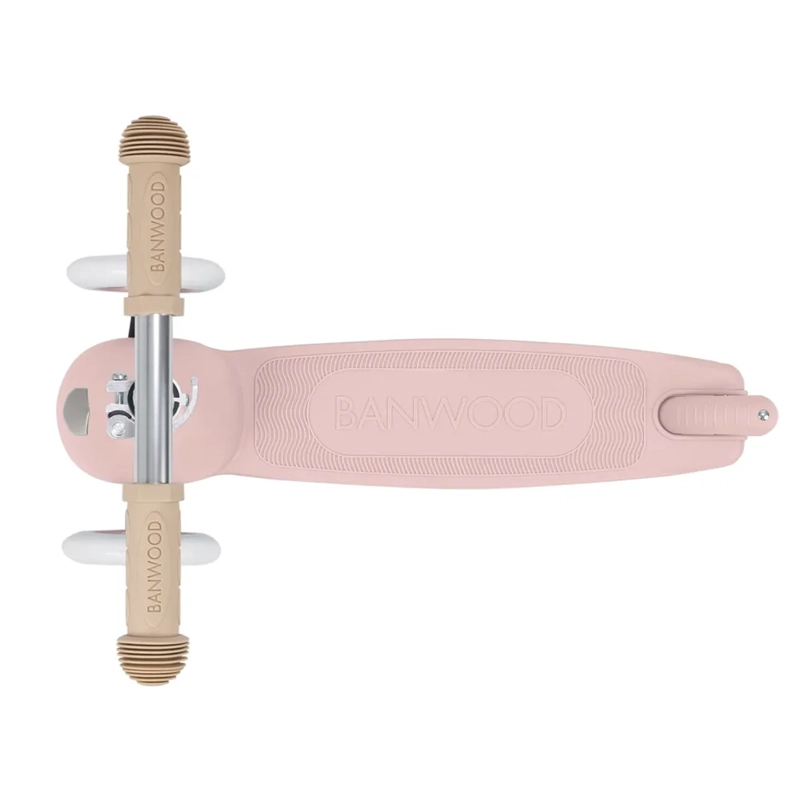 Skuter ekologjik +3 vjeç ngjyrë rozë Banwood - Figura 5