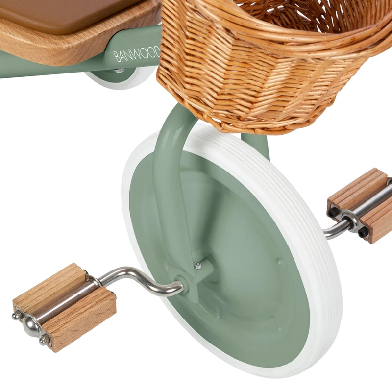 Biçikletë me 3 rrota 3–6 vjeç ngjyrë jeshile Banwood - Figura 5